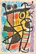 Joan Mir Spanish 18931983 Plate from the CATALOGUE DE LEXPOSITION CARTONES