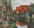 Maurice Bompard French 18571936 Strasbourg Canal