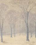 Harry A Neyland American 18771958 Falling Snow