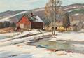 Aldro Thompson Hibbard American 18861972 Signs of Spring