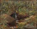 Attributed to Benjamin F Nutting American 18131887 Woodland Stream