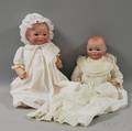 Large Kestner Century Doll and AM 351 Dream Baby