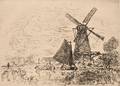 Johan Barthold Jongkind Dutch 18191891 Moulins en Hollande