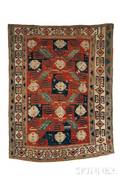 Pinwheel Kazak Rug