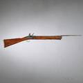 British Flintlock Blunderbuss with Folding Bayonet