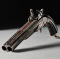 Spanish Double Barrel Pistol