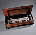 Twelveair Nickelfinished Cylinder Musical Box