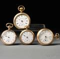 Four Goldfilled Open Face Watches