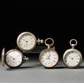 Four 18 Size Pocket Watches