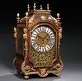 Ormolumounted Boulle Chime Clock