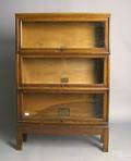 GlobeWernicke Co oak stacking bookcase