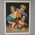 Three US Entertainer Lithograph Posters