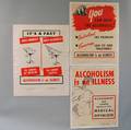 Set of Seven Yale University Journal of Studies on Alcohol Lithograph Posters