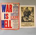 Two US WWI Era Lithograph Posters