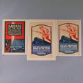 Four US WWI Lithograph Railroad and War Effort Posters