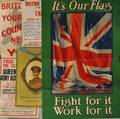 Five British WWI Lithograph Recruiting Posters