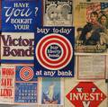Ten US WWI Lithograph Bond Posters