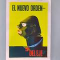 F McKnight Kauffer Mexican WWII El Nuevo OrdenDel Eje Lithograph