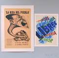 Four Mexican and Spanish WWII Lithograph Posters
