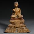 Giltmetal Seated Buddha