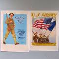 Two Tom Woodburn US WWII Army Recruiting Posters