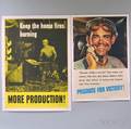 Two US WWII War Effort Posters