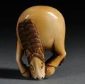 Ivory Netsuke Horse
