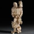 Ivory Okimono of a Man