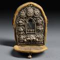 Silver Repousse and Copper Shrine Box Gau