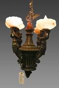 Renaissance Revival Style 4 Light Chandelier
