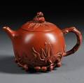 Round Yixing Teapot