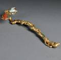 Inlaid Giltbronze Ruyi Scepter