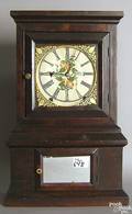 Philadelphia rosewood mantle clock