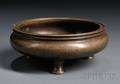 Bronze Tripod Censer
