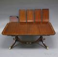 Georgianstyle Mahogany Doublepedestal Dining Table