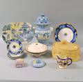 Twelve Varied English and European Ceramic Items