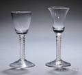 Two Singleseries Opaquetwist Wineglasses