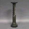 Italian Antico Verde Turned Marble Pedestal