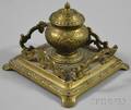 Bronze Inkwell