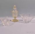Four Colorless Glass Items