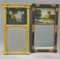 Two Mirrors with Reversepainted Tablets