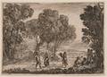 Claude Gellee called Lorrain French 16001682 Danse sous les Arbres