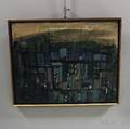 Frederick Lyder Frederickson NorwegianAmerican b 1905 Abstract Urban Landscape
