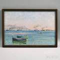 Continental School 20th Century Neapolitan Harbor