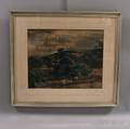 Zoltan Leslie Sepeshy American 18981974 Hilly Landscape under a Stormy Sky