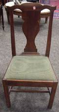 Country Chippendale Cherry Side Chair