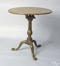 Mid Atlantic Queen Anne mahogany tea table ca 1770