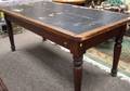 Victorian Walnut Library Table