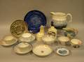 Eighteen Pieces of Assorted 19th Century English and Chinese Ceramic Tea and Tableware