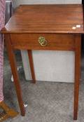 Federal Birch and Maple OneDrawer Stand